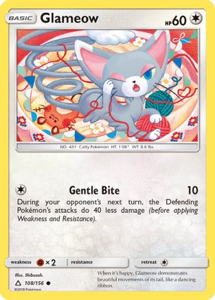 Glameow 108/156  SM  Ultra Prism