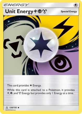 Unit Energy LPM 138/156  - Reverse Holofoil SM  Ultra Prism