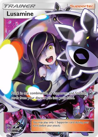 Lusamine (Full Art) 153  - Holofoil SM  Ultra Prism