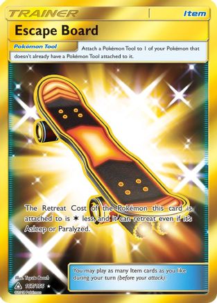 Escape Board (Secret Rare) 167  - Holofoil SM  Ultra Prism