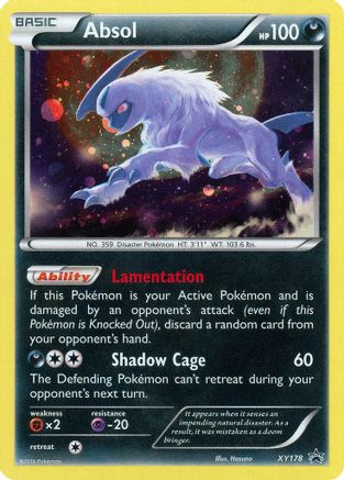 Absol XY178  - Holofoil XY Promos