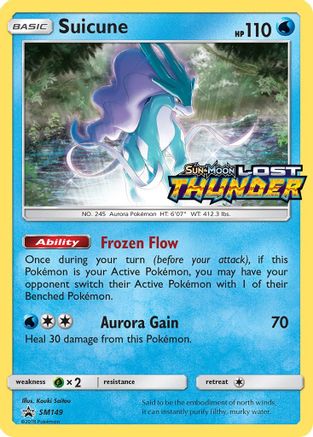 Suicune (Prerelease) SM149  - Holofoil SM Promos