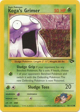 Koga's Grimer 078/132 - Unlimited Gym Challenge