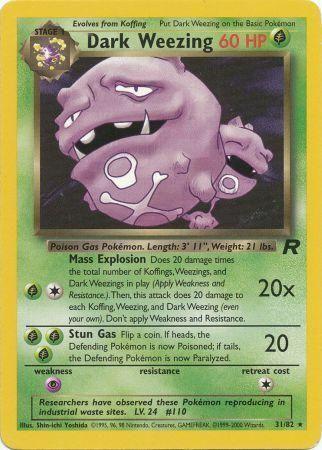 Dark Weezing 031/82 - Unlimited Team Rocket
