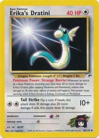 Erika's Dratini 042/132 - Unlimited Gym Heroes