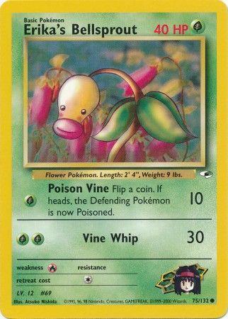 Erika's Bellsprout 075/132 - Unlimited Gym Heroes