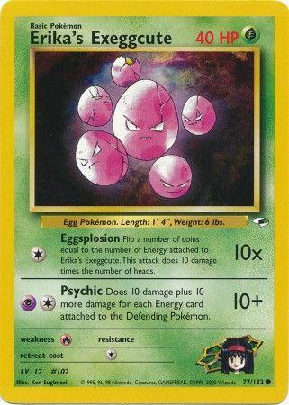Erika's Exeggcute 077/132 - Unlimited Gym Heroes