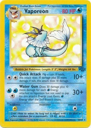 Vaporeon 028/64 - Unlimited Jungle