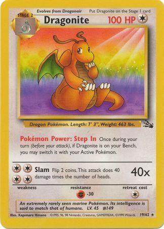 Dragonite 019/62 - Unlimited Fossil