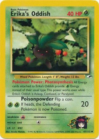 Erika's Oddish 047/132 - Unlimited Gym Heroes