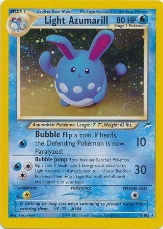 Light Azumarill 013/105 - Unlimited Holofoil Neo Destiny