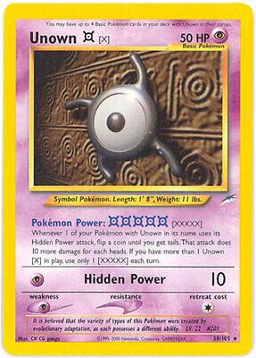 Unown [X] 030/105 - Unlimited Neo Destiny