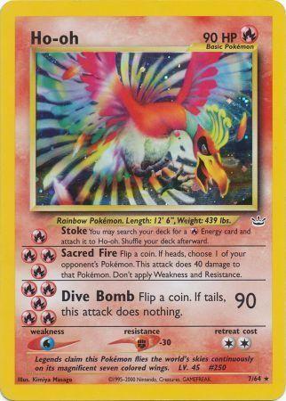 Ho-oh 007/64 - Unlimited Holofoil Neo Revelation