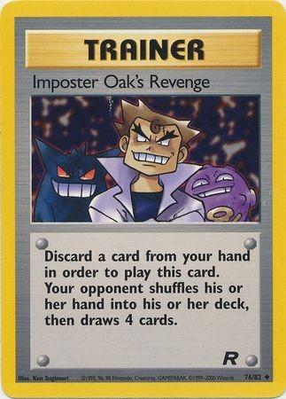 Imposter Oak's Revenge 076/82 - Unlimited Team Rocket