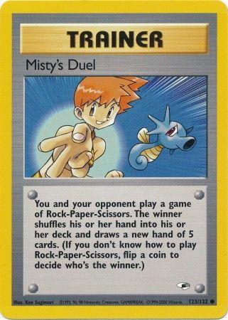 Misty's Duel 123/132 - Unlimited Gym Heroes