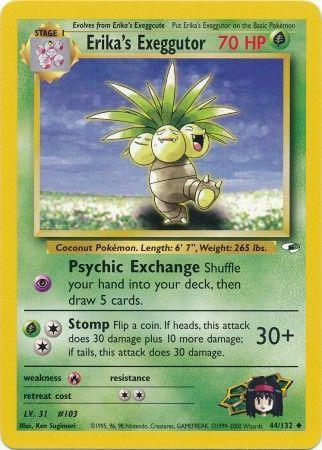 Erika's Exeggutor 044/132 - Unlimited Gym Heroes