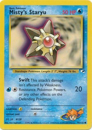 Misty's Staryu 090/132 - Unlimited Gym Heroes