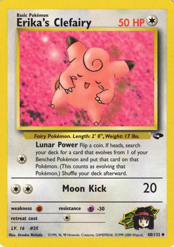 Erika's Clefairy 040/132 - Unlimited Gym Challenge