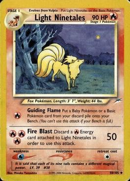 Light Ninetales 050/105 - Unlimited Neo Destiny