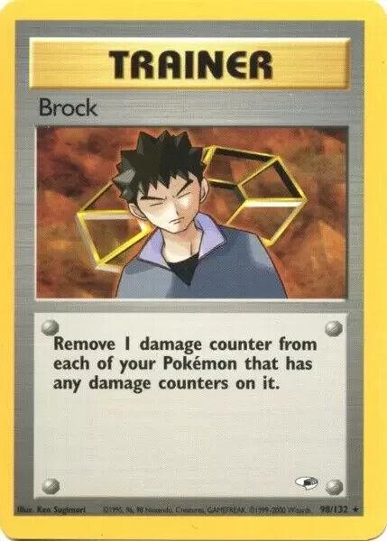 Brock 098/132 - Unlimited Gym Heroes