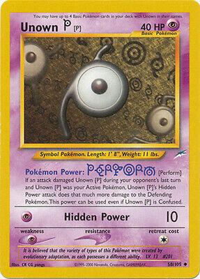 Unown [P] 058/105 - Unlimited Neo Destiny