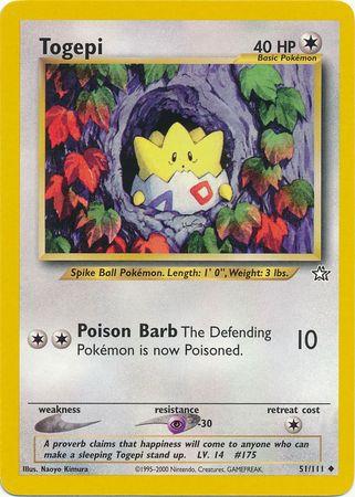 Togepi 051/111 - Unlimited Neo Genesis