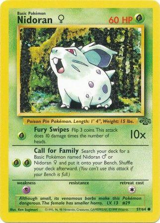 Nidoran F 057/64 - Unlimited Jungle