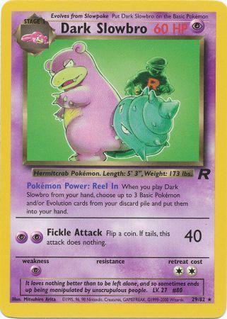 Dark Slowbro 029/82 - Unlimited Team Rocket