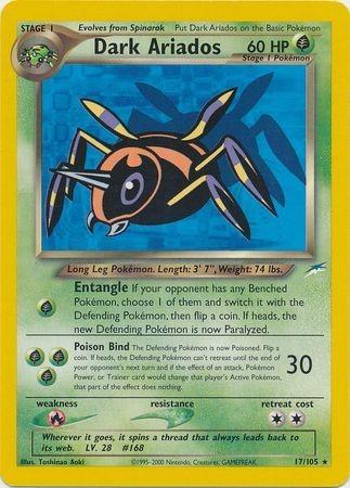 Dark Ariados 017/105 - Unlimited Neo Destiny