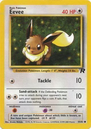 Eevee 055/82 - Unlimited Team Rocket