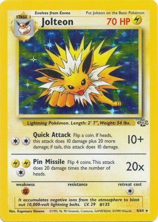 Jolteon 004/64 - Unlimited Holofoil Jungle