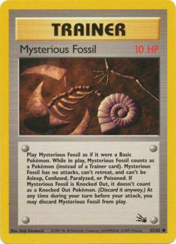 Mysterious Fossil 062/62 - Unlimited Fossil