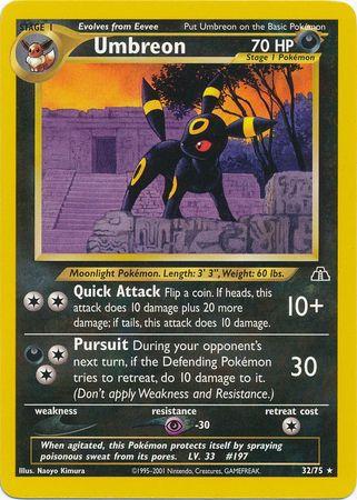Umbreon 032/75 - Unlimited Neo Discovery