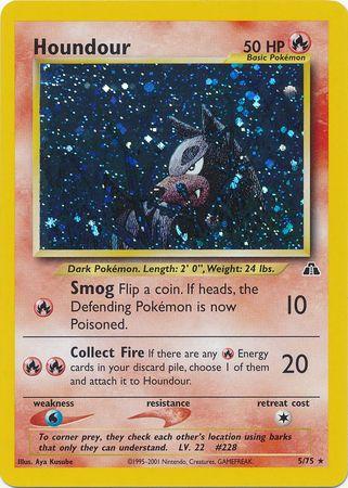 Houndour 005/75 - Unlimited Holofoil Neo Discovery