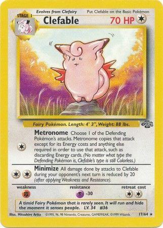 Clefable 017/64 - Unlimited Jungle