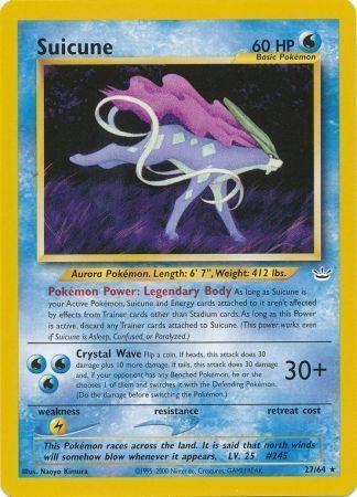 Suicune 027/64 - Unlimited Neo Revelation