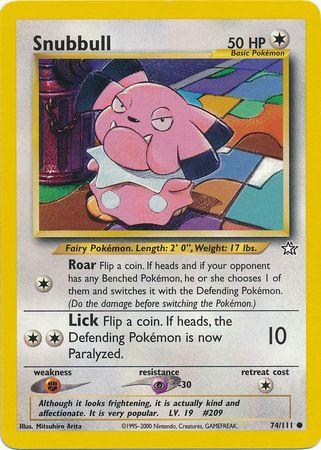 Snubbull 074/111 - Unlimited Neo Genesis