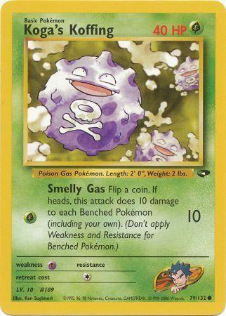 Koga's Koffing 079/132 - Unlimited Gym Challenge
