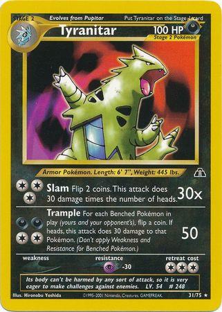 Tyranitar 031/75 - Unlimited Neo Discovery