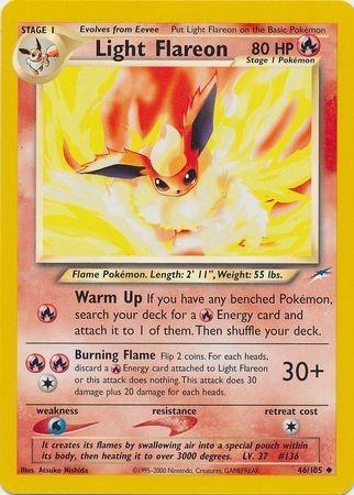Light Flareon 046/105 - Unlimited Neo Destiny
