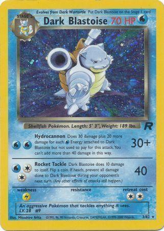 Dark Blastoise 003/82 - Unlimited Holofoil Team Rocket