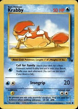 Krabby 051/62 - Unlimited Fossil