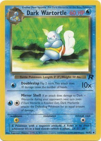 Dark Wartortle 046/82 - Unlimited Team Rocket