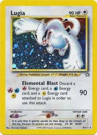 Lugia 009/111 - Unlimited Holofoil Neo Genesis