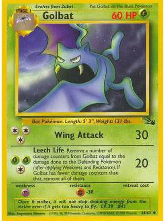 Golbat 034/62 - Unlimited Fossil