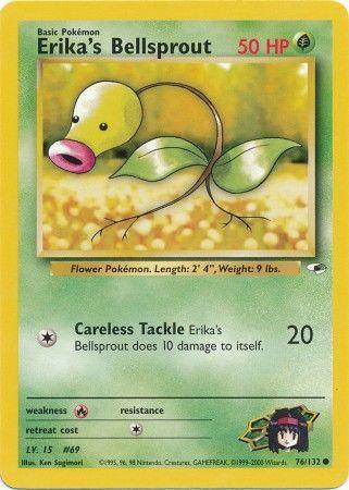 Erika's Bellsprout 076/132 - Unlimited Gym Heroes