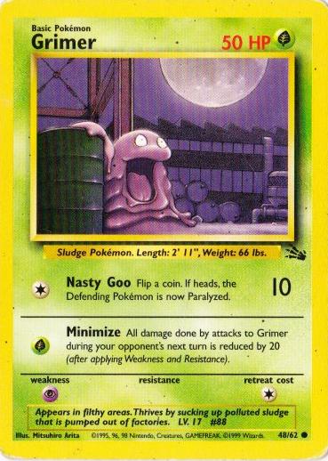Grimer 048/62 - Unlimited Fossil