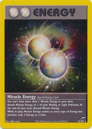 Miracle Energy 016/105 - Unlimited Holofoil Neo Destiny