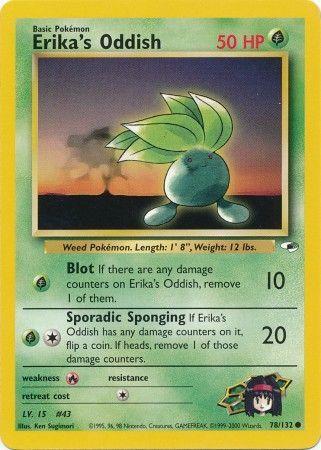 Erika's Oddish 078/132 - Unlimited Gym Heroes