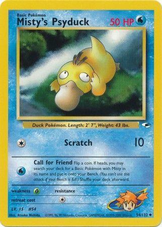 Misty's Psyduck 054/132 - Unlimited Gym Heroes
